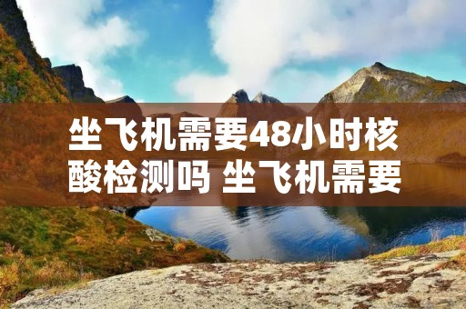 坐飞机需要48小时核酸检测吗 坐飞机需要48小时核酸检测吗最新 坐飞机需要48小时核酸检测吗 坐飞机需要48小时核酸检测吗最新