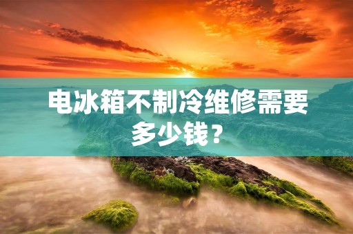 电冰箱不制冷维修需要多少钱? 电冰箱不制冷维修需要多少钱?