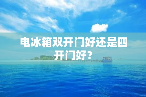 电冰箱双开门好还是四开门好？
