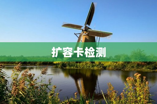 扩容卡检测：如何确保存储设备的可靠性与安全性？