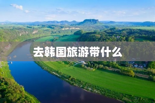 去韩国旅游带什么 去韩国旅游带什么