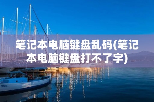 笔记本电脑键盘乱码(笔记本电脑键盘打不了字)