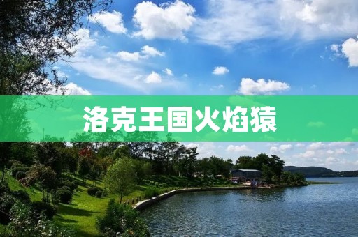 洛克王国火焰猿：燃烧战场上的强者