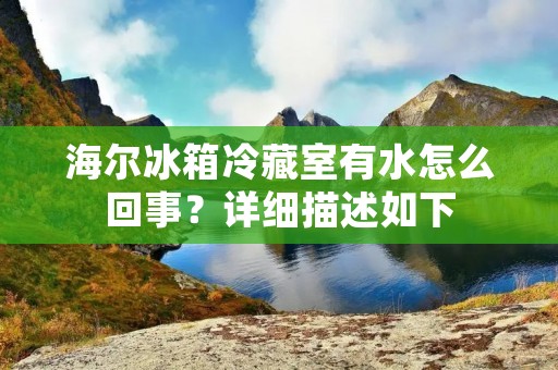 海尔冰箱冷藏室有水怎么回事?详细描述如下: