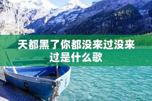 天都黑了你都没来过没来过是什么歌