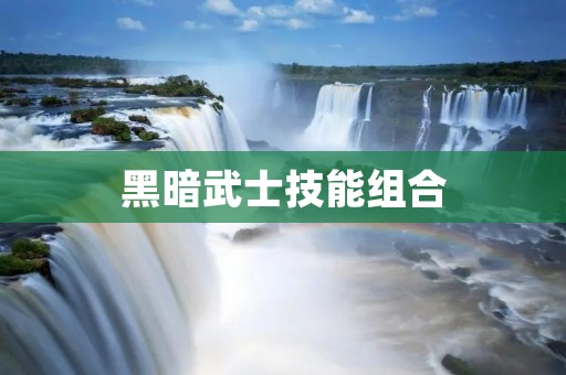 黑暗武士技能组合：无尽黑暗的力量与灵巧的剑术的完美结合