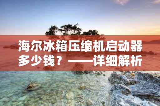 海尔冰箱压缩机启动器多少钱？——详细解析海尔冰箱压缩机启动器的价格