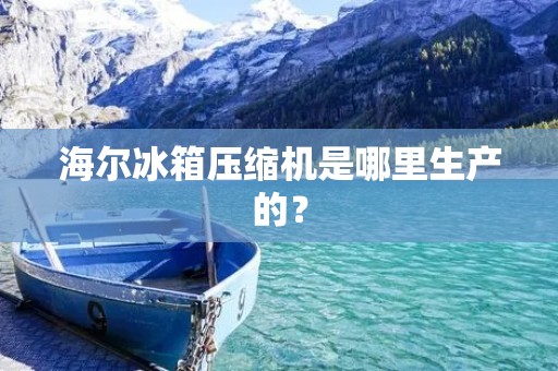 海尔冰箱压缩机是哪里生产的？