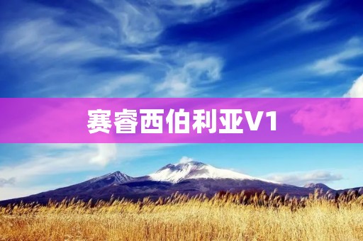 赛睿西伯利亚V1:为游戏玩家带来的卓越音频体验 赛睿西伯利亚V1:为游戏玩家带来的卓越音频体验