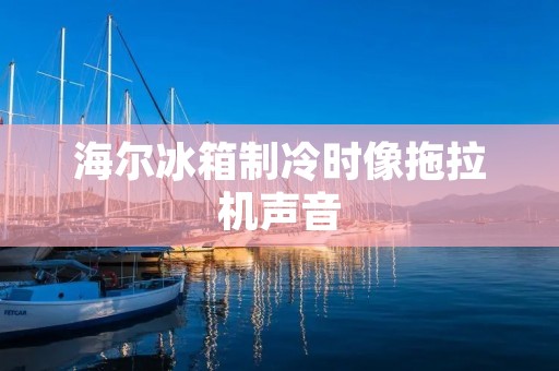 海尔冰箱制冷时像拖拉机声音:究竟是什么原因? 海尔冰箱制冷时像拖拉机声音:究竟是什么原因?