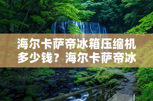 海尔卡萨帝冰箱压缩机多少钱？海尔卡萨帝冰箱压缩机价格解析