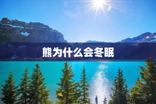 熊为什么会冬眠