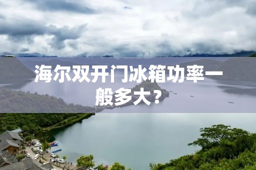 海尔**门冰箱功率一般多大？