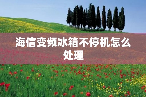 海信变频冰箱不停机怎么处理 海信变频冰箱不停机怎么处理