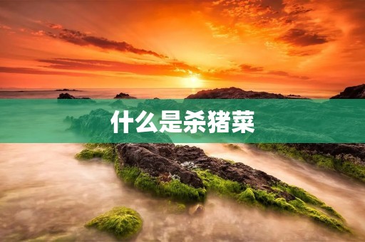 什么是杀猪菜 什么是杀猪菜