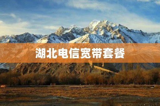 湖北电信宽带套餐：畅享极速网络体验