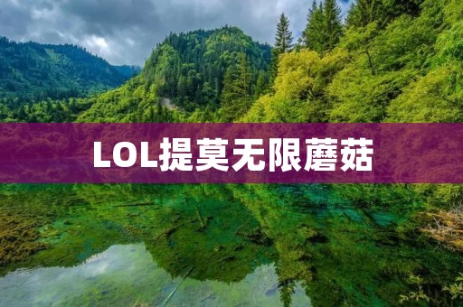 LOL提莫无限蘑菇：绝对让你欲罢不能的游戏技巧揭秘