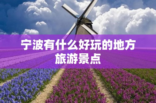 宁波有什么好玩的地方旅游景点