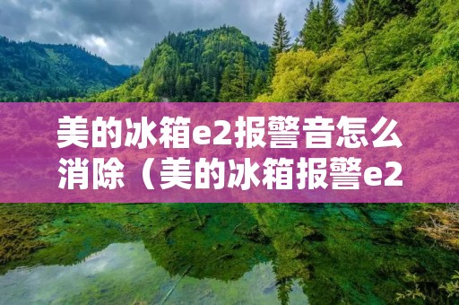 美的冰箱e2报警音怎么消除（美的冰箱报警e2是什么原因）