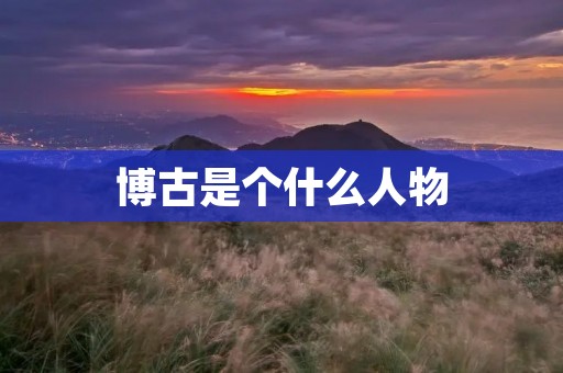 博古是个什么人物 博古是个什么人物