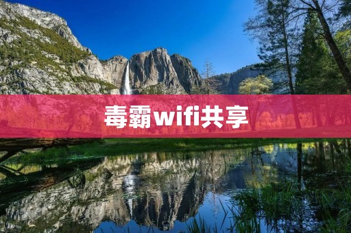 毒霸wifi共享 毒霸wifi共享