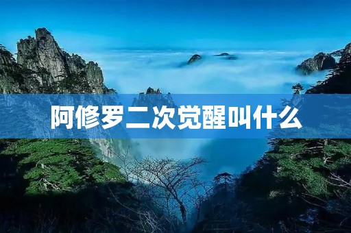 阿修罗二次觉醒叫什么 阿修罗二次觉醒叫什么