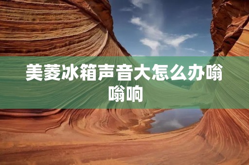 美菱冰箱声音大怎么办嗡嗡响