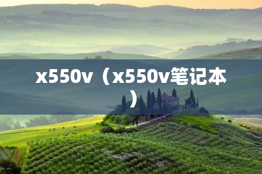x550v（x550v笔记本）