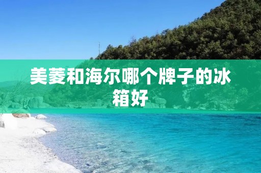 美菱和海尔哪个牌子的冰箱好 美菱和海尔哪个牌子的冰箱好