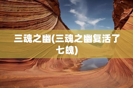 三魂之幽(三魂之幽复活了七魄)