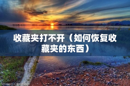 收藏夹打不开(如何恢复收藏夹的东西) 收藏夹打不开(如何恢复收藏夹的东西)