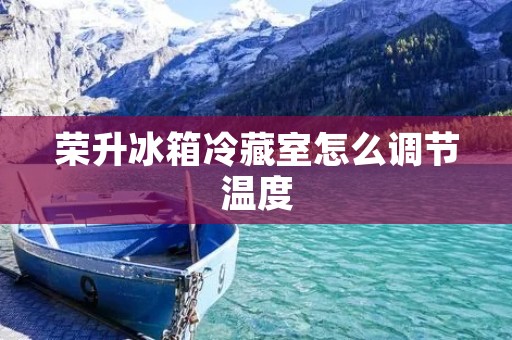 荣升冰箱冷藏室怎么调节温度