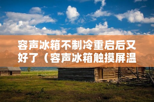 容声冰箱不制冷重启后又好了（容声冰箱触摸屏温度调节图解）