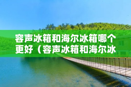 容声冰箱和海尔冰箱哪个更好（容声冰箱和海尔冰箱哪个更好?）