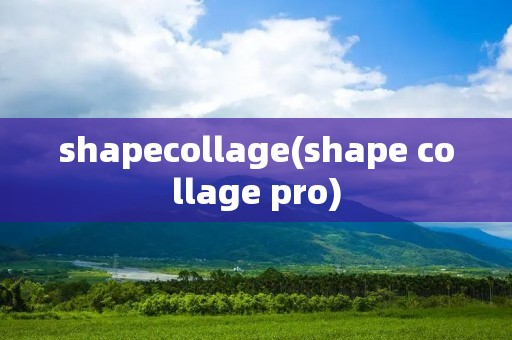 shapecollage(shape collage pro) shapecollage(shape collage pro)