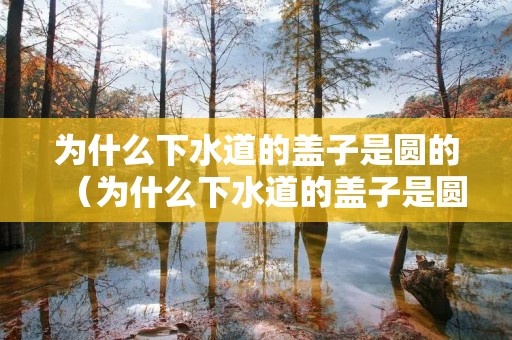 为什么下水道的盖子是圆的(为什么下水道的盖子是圆的面试题) 为什么下水道的盖子是圆的(为什么下水道的盖子是圆的面试题)