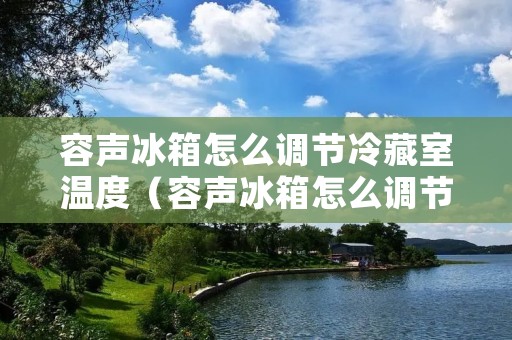 容声冰箱怎么调节冷藏室温度(容声冰箱怎么调节冷藏室温度怎么解锁)