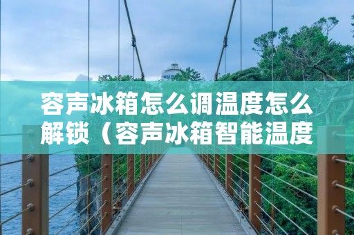 容声冰箱怎么调温度怎么解锁(容声冰箱智能温度调节)