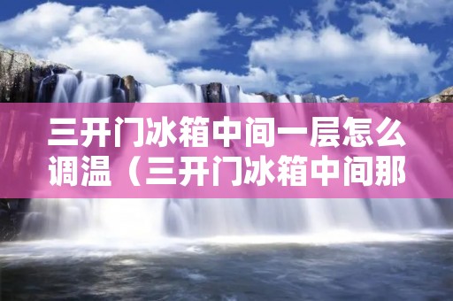 三开门冰箱中间一层怎么调温（三开门冰箱中间那层怎么调温度）