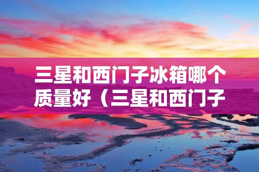 三星和西门子冰箱哪个质量好（三星和西门子冰箱哪个质量好一点）