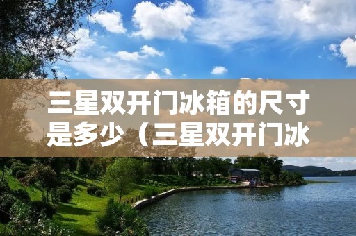 三星双开门冰箱的尺寸是多少（三星双开门冰箱多少升）