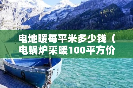 电地暖每平米多少钱（电锅炉采暖100平方价格）