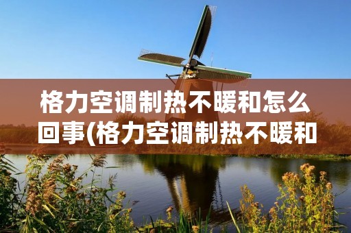 格力空调制热不暖和怎么回事(格力空调制热不暖和怎么回事儿)
