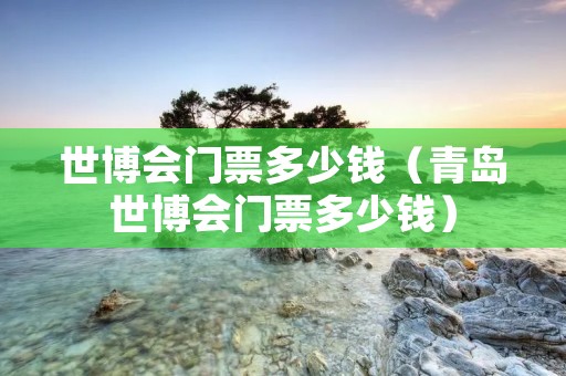 世博会门票多少钱（青岛世博会门票多少钱）