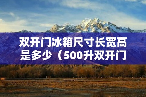 双开门冰箱尺寸长宽高是多少(500升双开门冰箱一般尺寸长宽高)