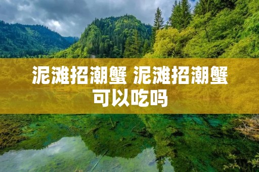泥滩招潮蟹 泥滩招潮蟹可以吃吗