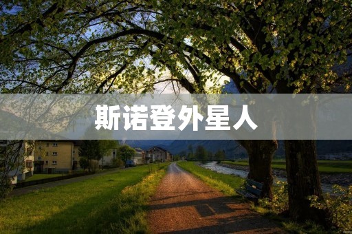 斯诺登外星人：现实还是阴谋？