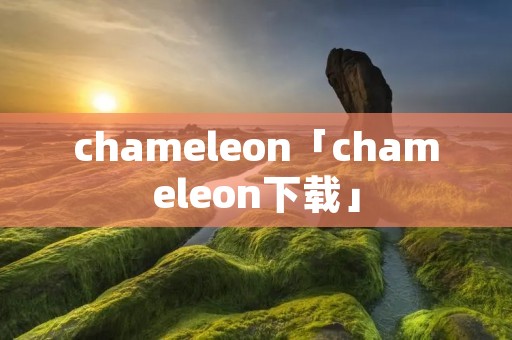 chameleon「chameleon下载」 chameleon「chameleon下载」