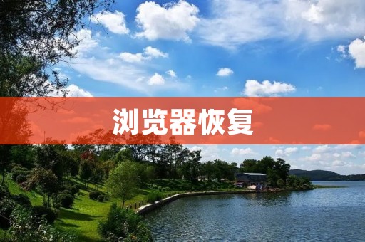 浏览器恢复：解决浏览器崩溃和数据丢失的有效方法