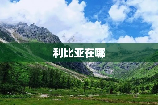 利比亚在哪